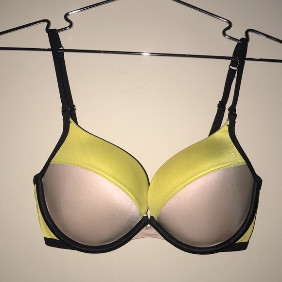 Victoria's Secret Other - VS Very Sexy Yellow Colorblock Push Up Bra 32D